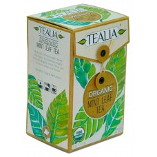 Tealia Organic Peppermint Leaf (20 Pyramid infusion Bags) 40g